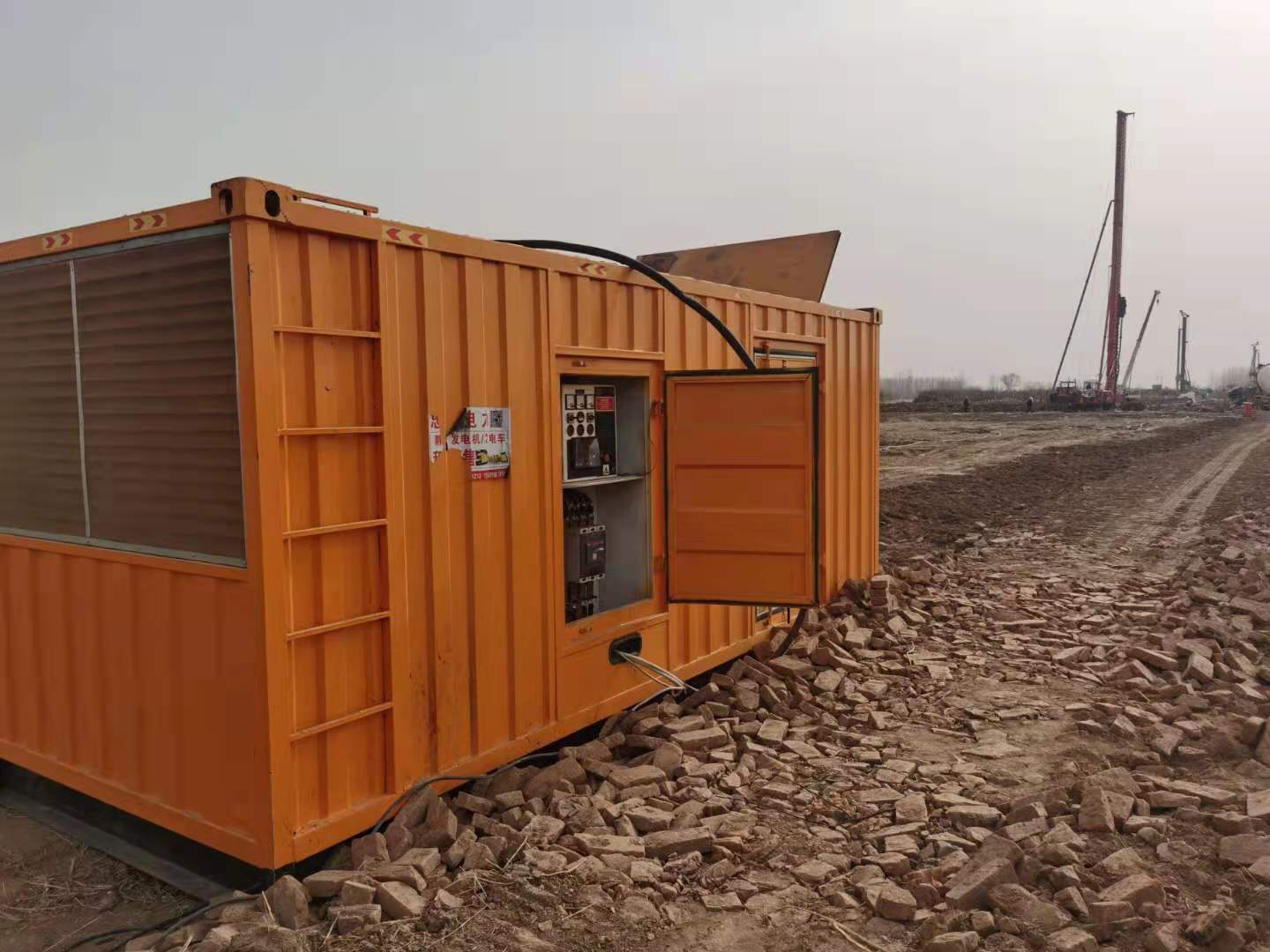 克什克腾发电车租赁-柴油发电机组的安装须知