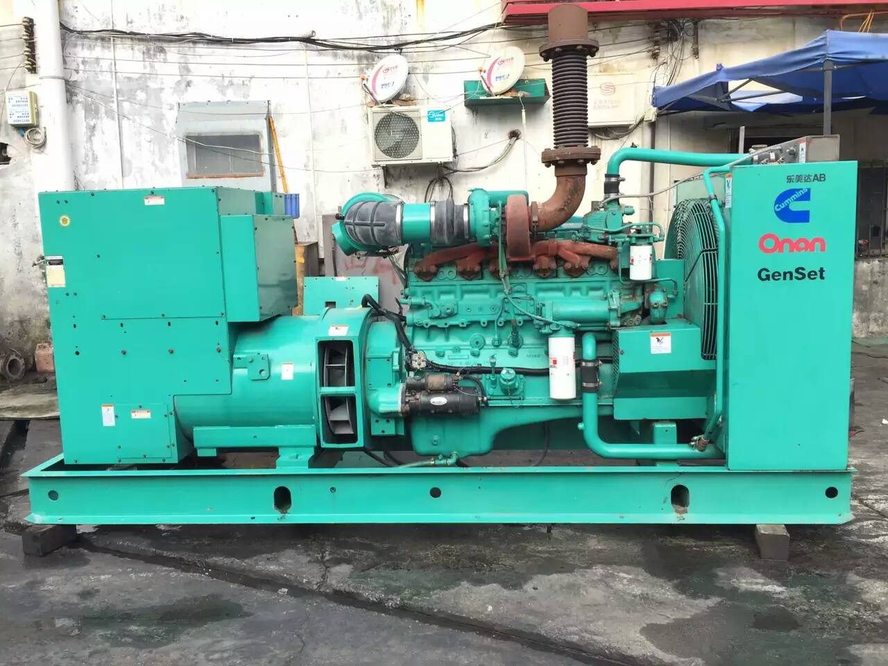 克什克腾租赁发电机-柴油发电机不正常冒烟的原因